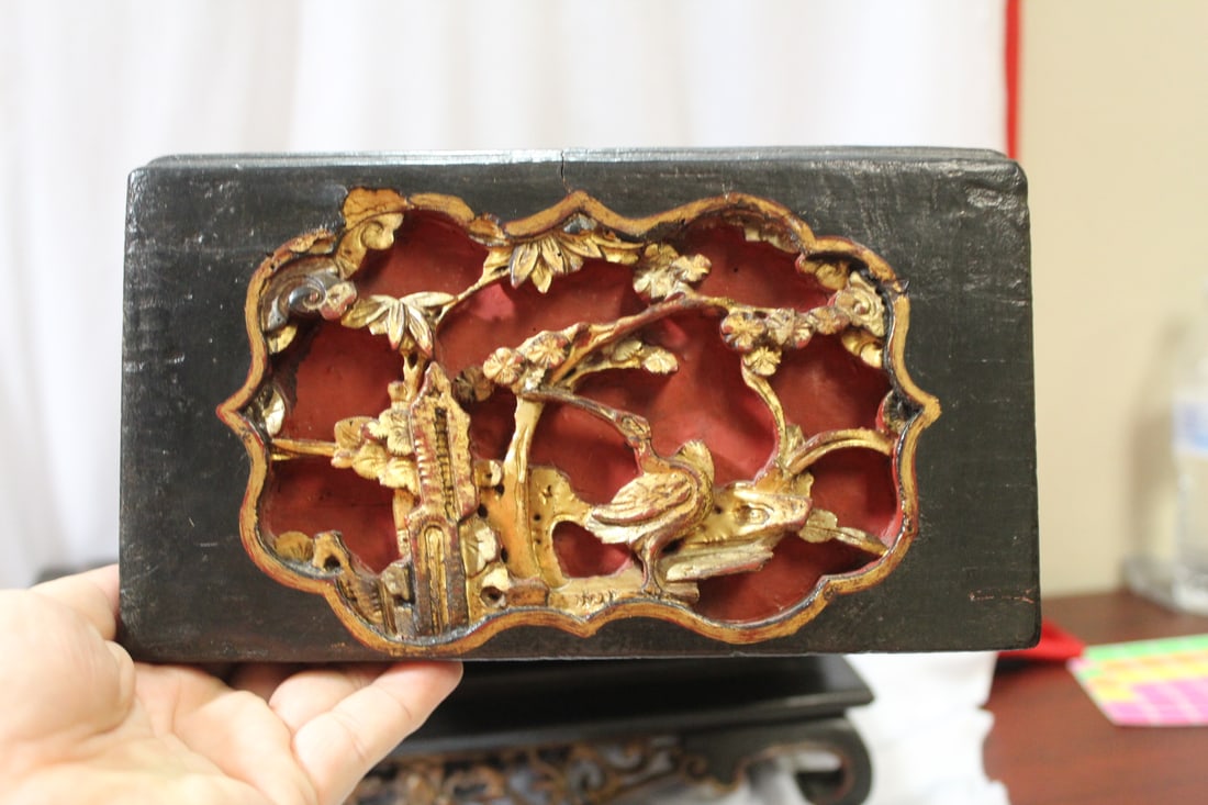 An Antique Chinese Box/Stand - 7