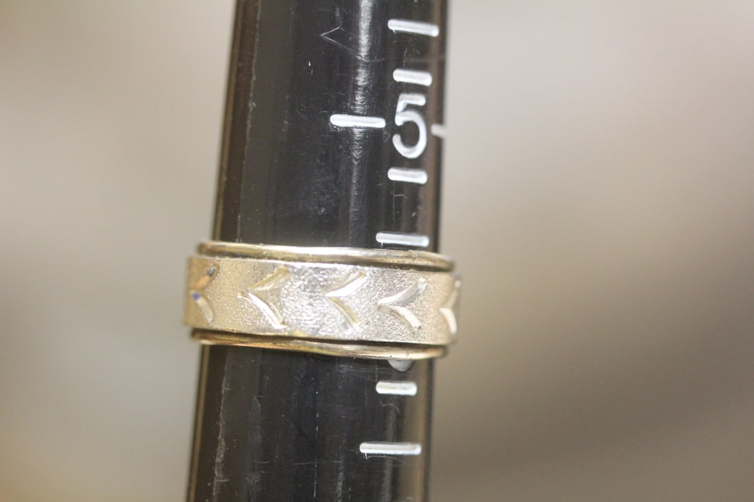 Sterling and Gold Filled Ring - 7