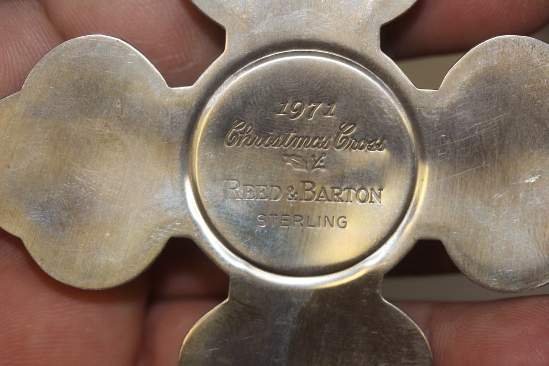 Reed and Barton Sterling Christmas Ornament - 3
