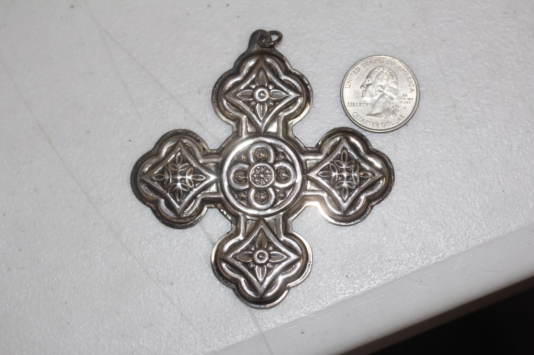 Reed and Barton Sterling Christmas Ornament - 4
