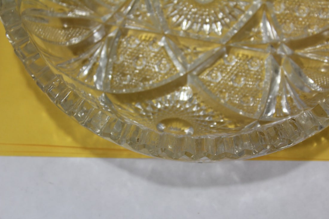 A Cut Glass Bowl - 3