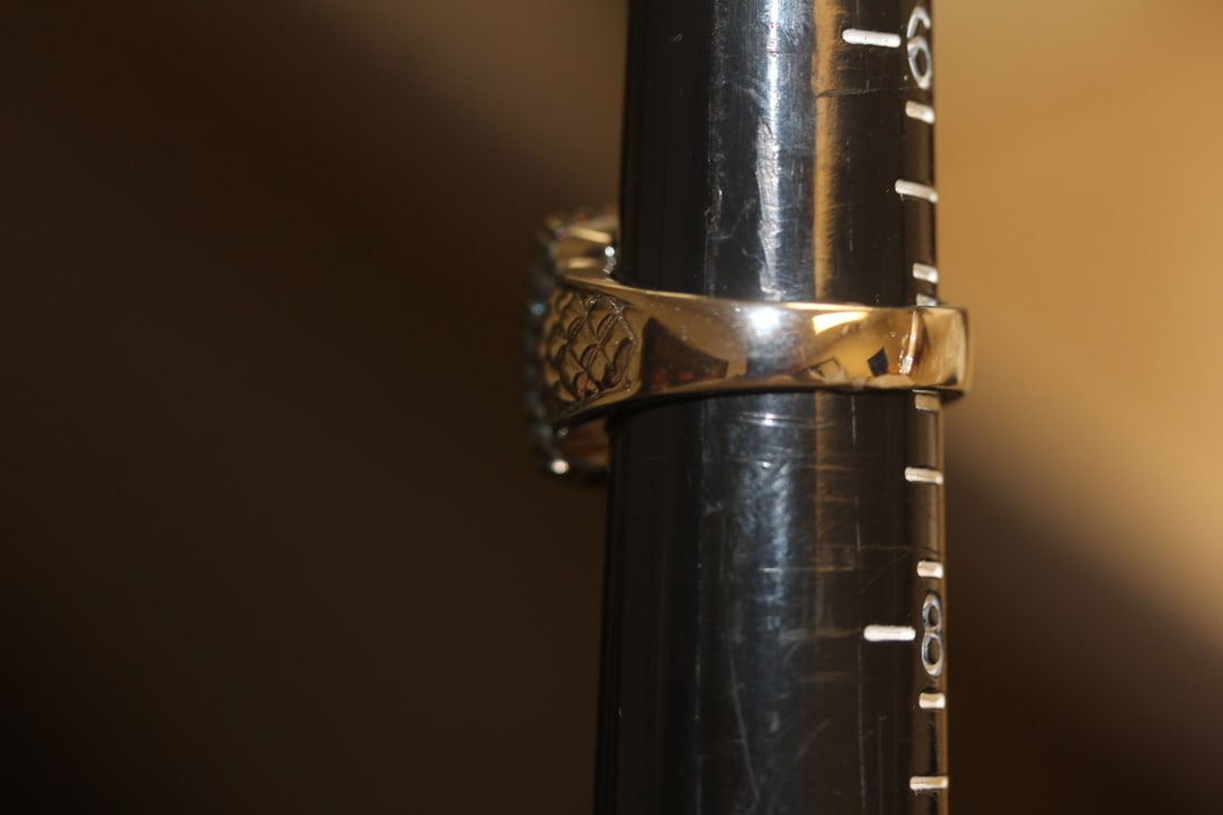 Sterling and Tiger Eye Ring - 4