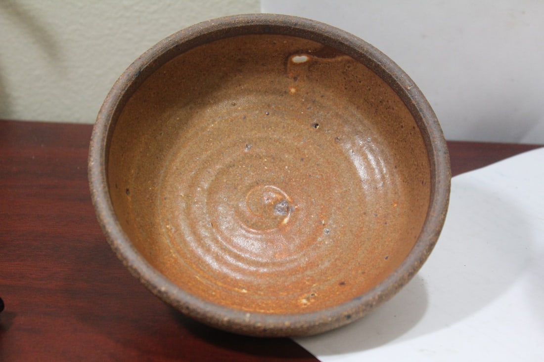 A Signed Art Pottery Crock - 7