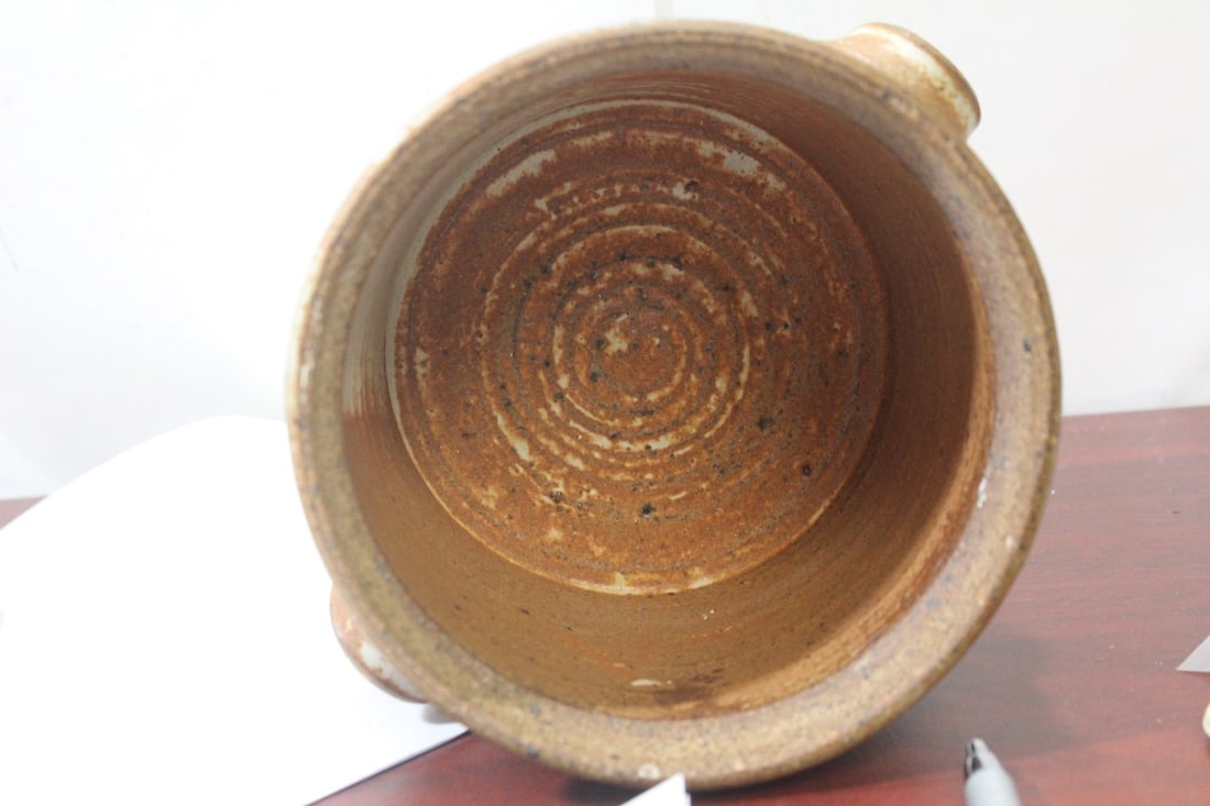 A Signed Art Pottery Crock - 8