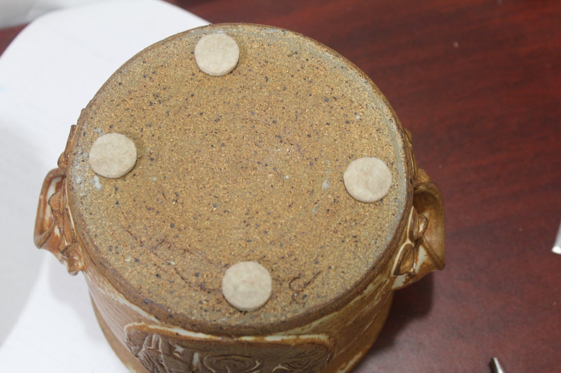 A Signed Art Pottery Crock - 9