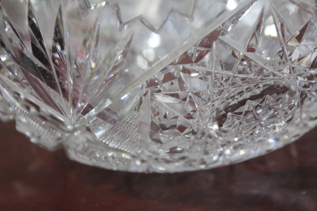 A Brilliant Cut Glass Bowl - 2