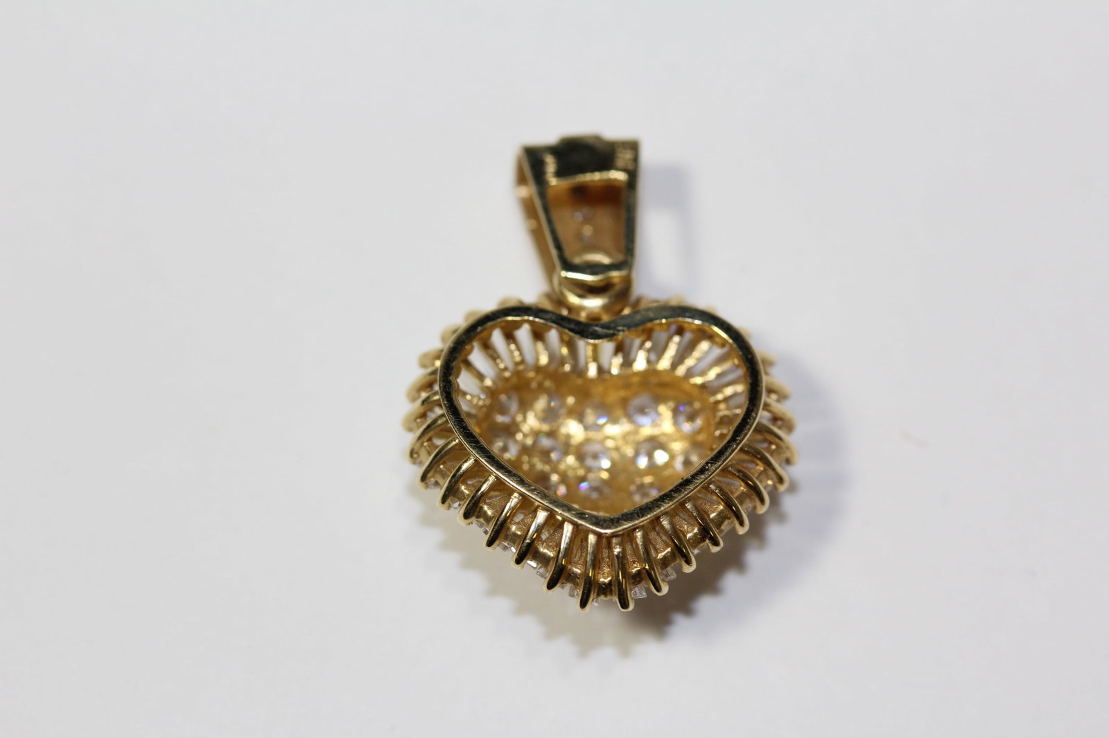 A 14KT Gold And Diamond Pendant - 5