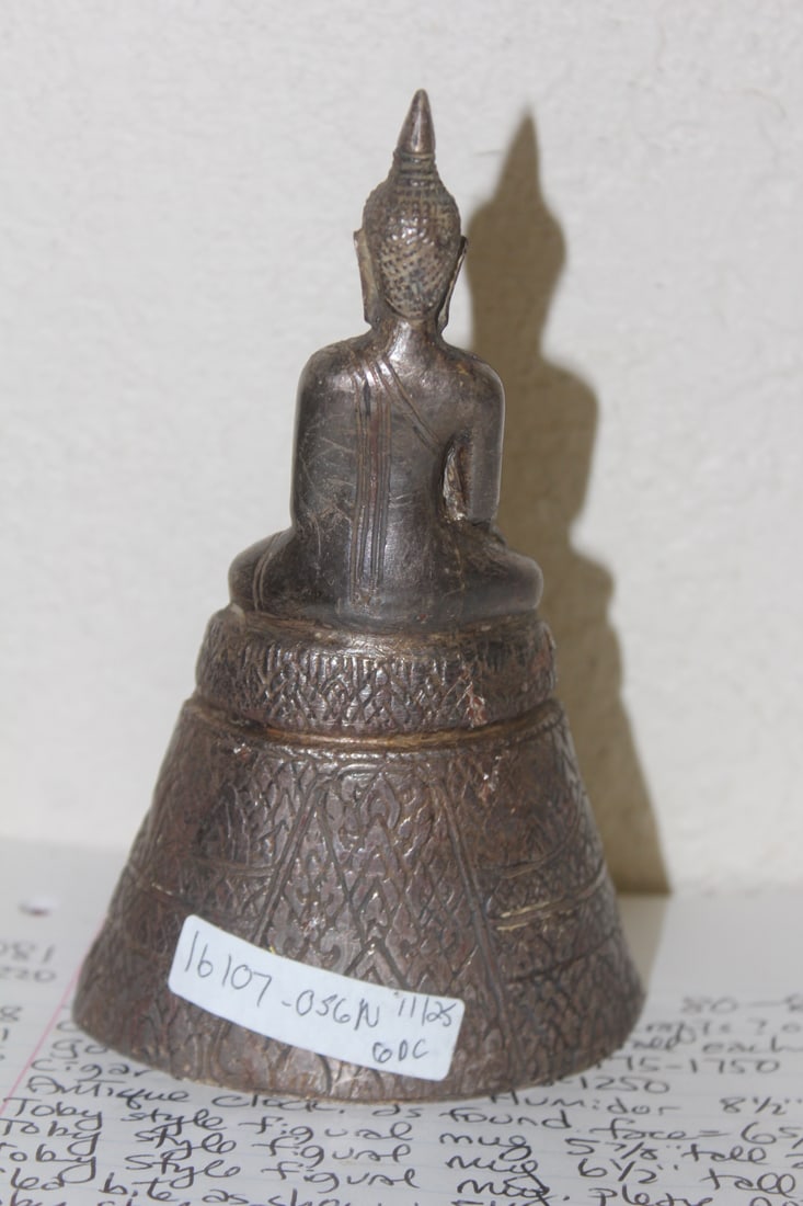 Asian Metal Buddha/God - 2