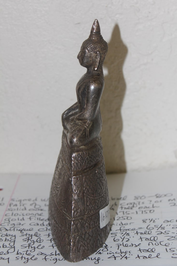 Asian Metal Buddha/God - 3