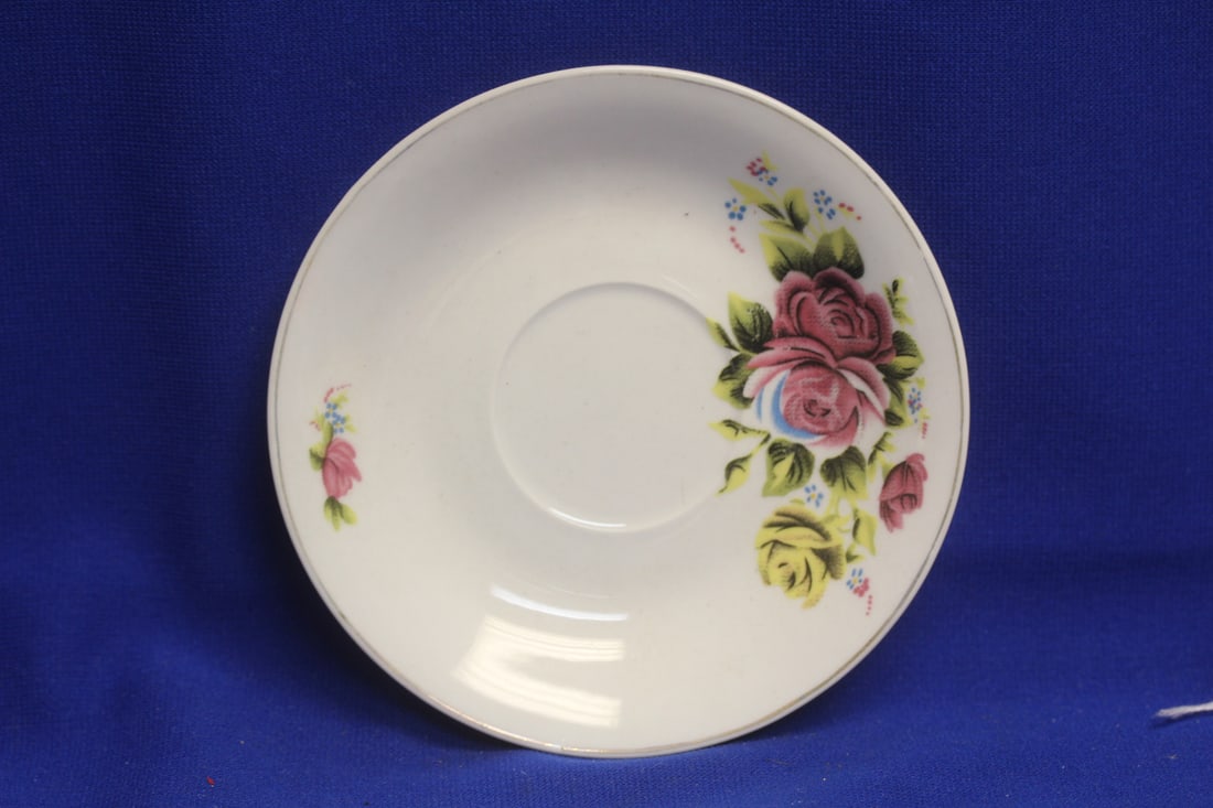 Unmarked Cup and Saucer - 2