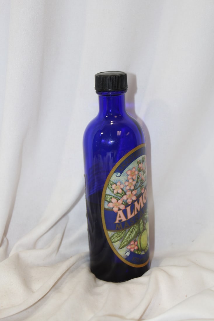 A Vintage Bottle Of Massage Oil - 2