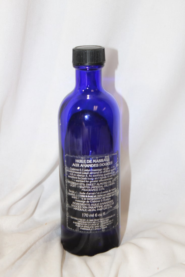 A Vintage Bottle Of Massage Oil - 4