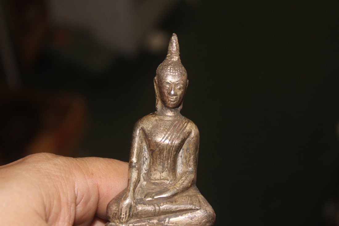 Asian Metal Buddha/God - 6