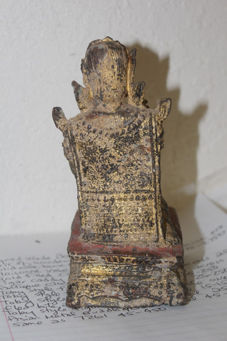 Asian Metal Buddha/God - 3