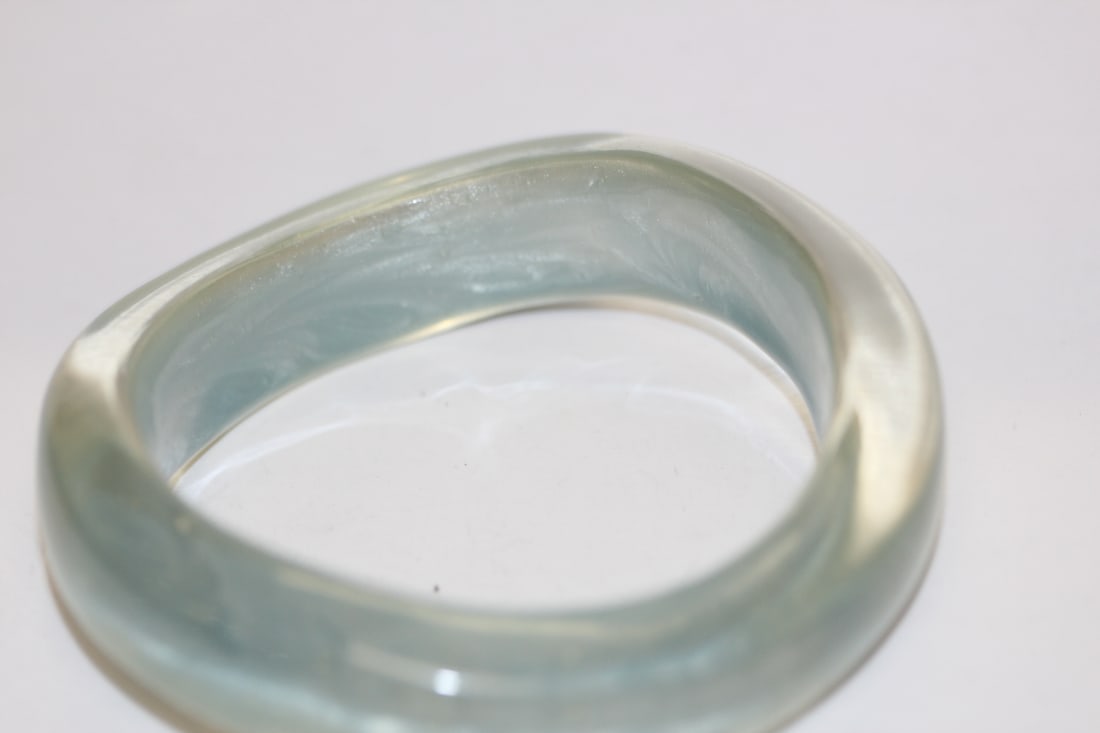 A J. Strongwater Lucite Bangle Bracelet - 2