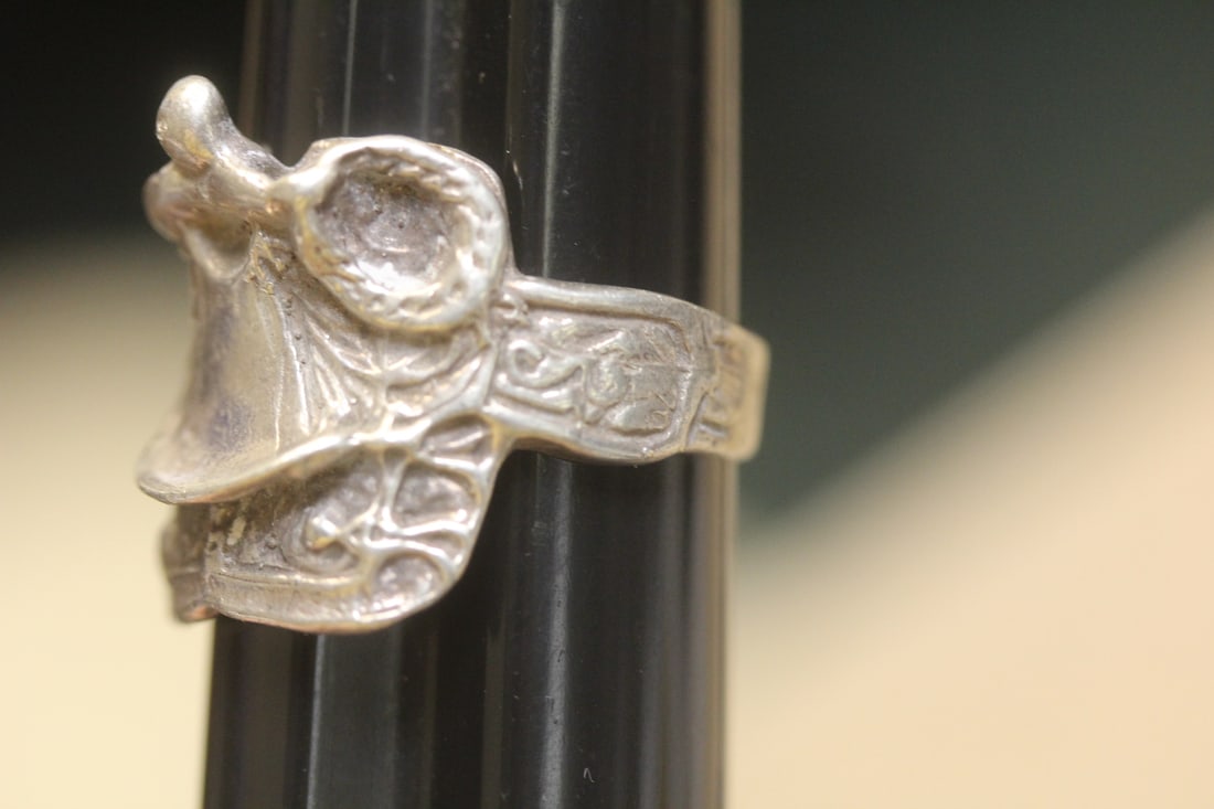Vintage/Antique Sterling Ring - 2