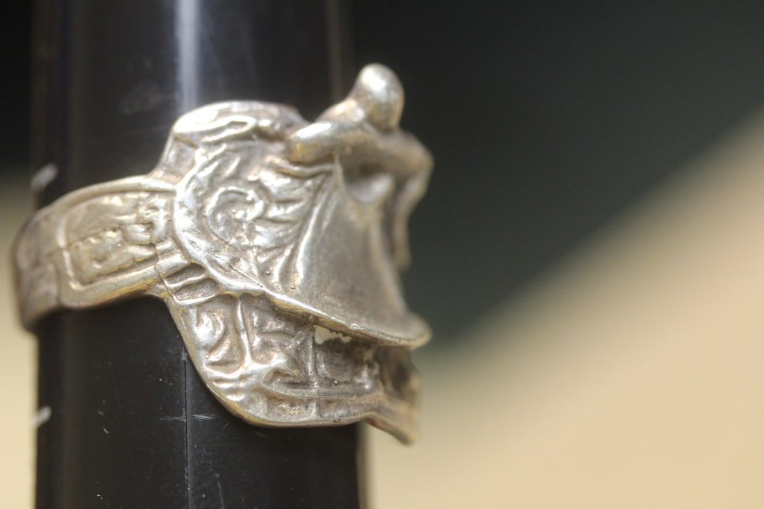 Vintage/Antique Sterling Ring - 5