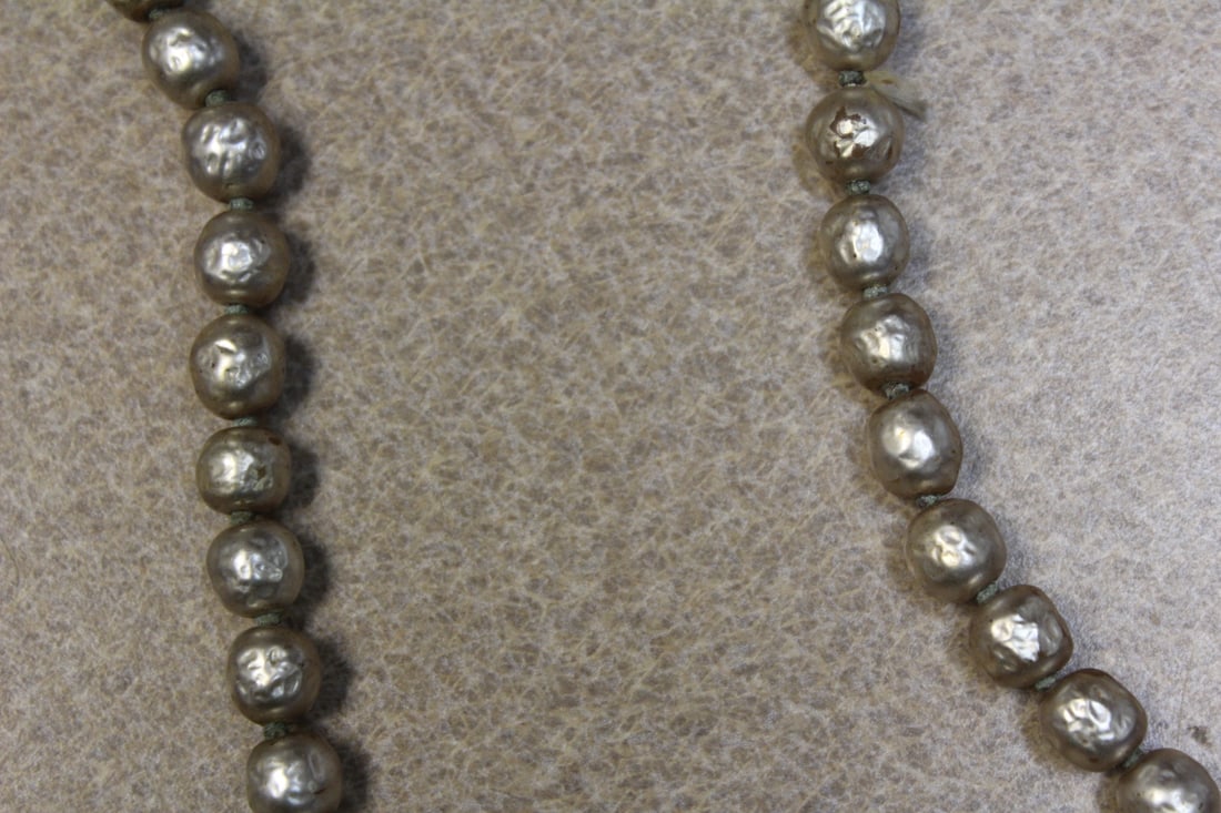 Vintage Faux Pearl Necklace - 3