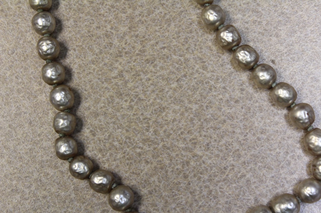 Vintage Faux Pearl Necklace - 4