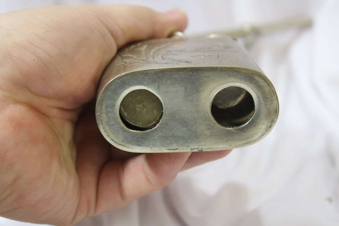 A Chinese Silverplated Waterpipe - 5