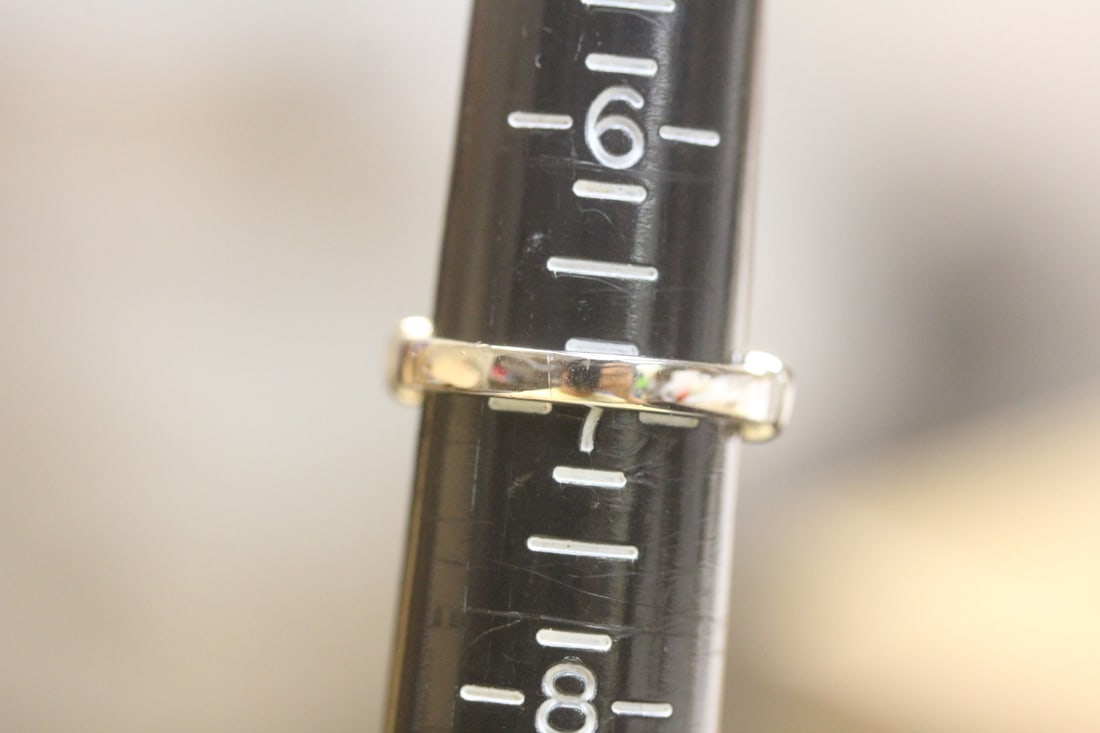 Sterling and Cz Ring - 5