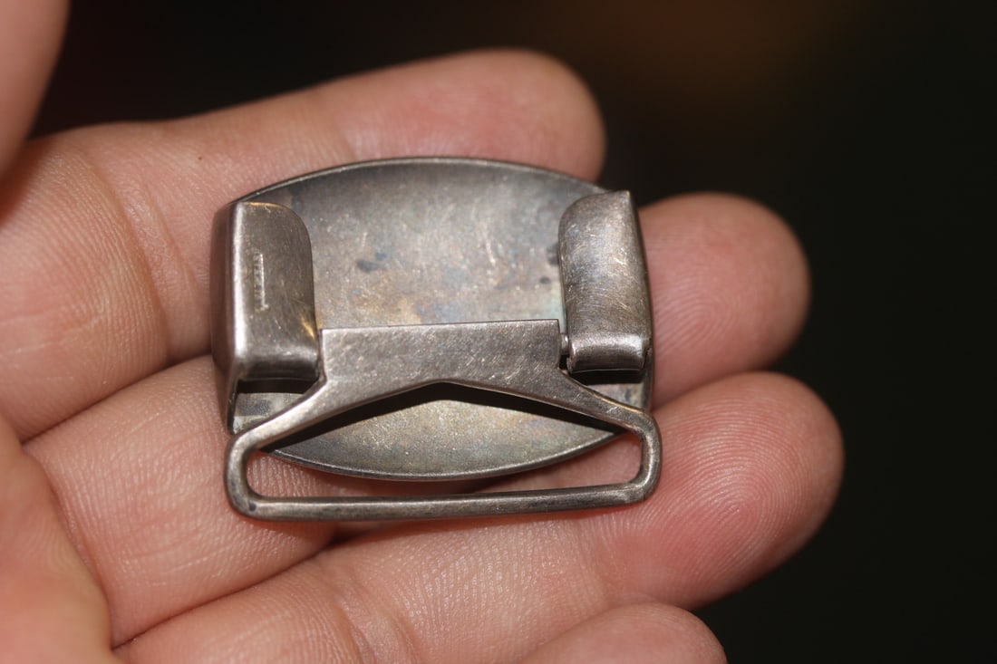 Sterling Belt Buckle - 2