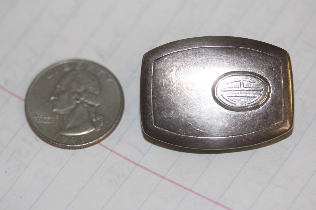 Sterling Belt Buckle - 3