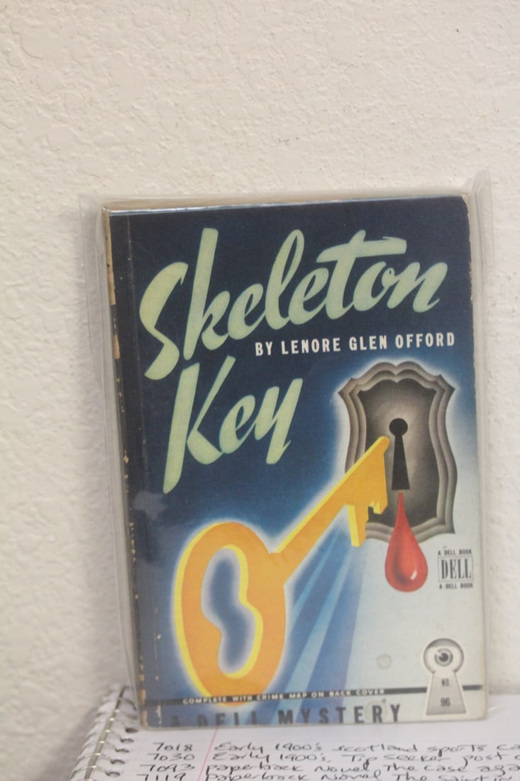 Paperback Novel: The Skeleton Key: as shown