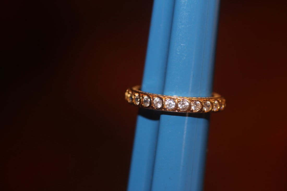 Sterling and Stone Ring - 5