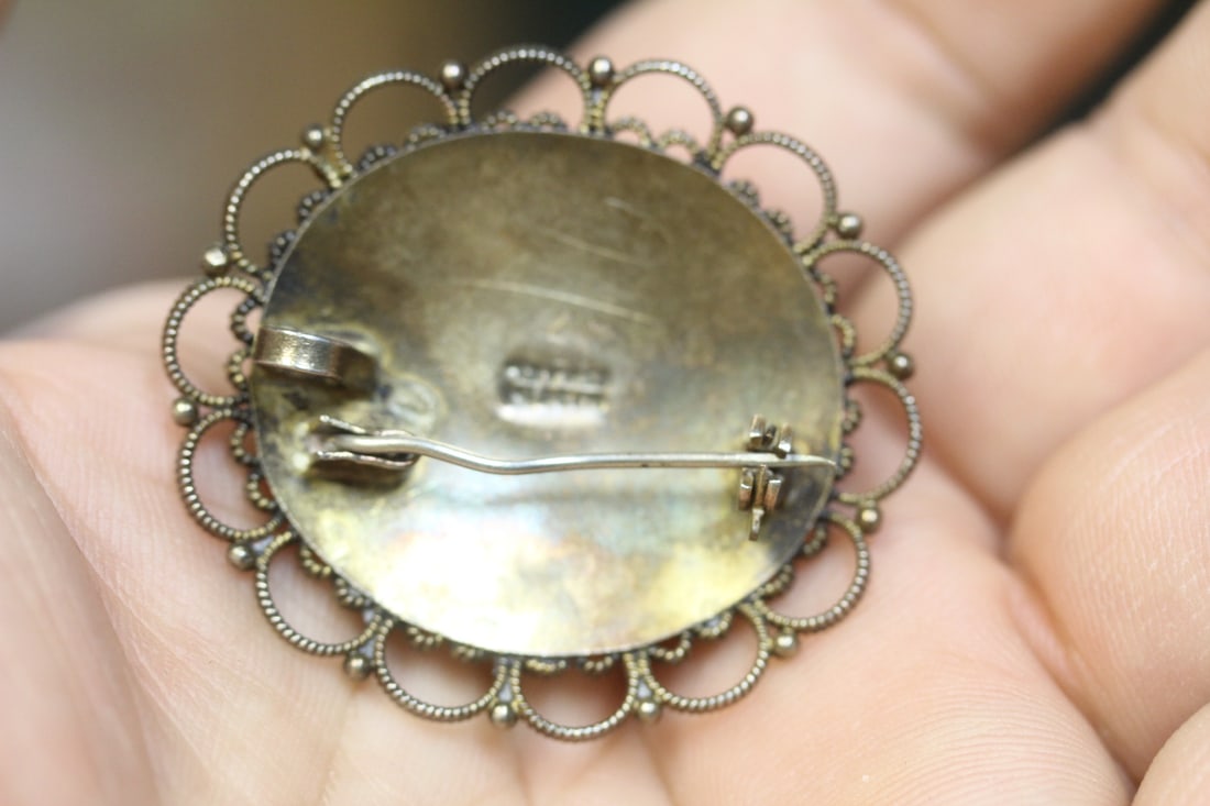 Marked Israel Brooch or Pendant - 3