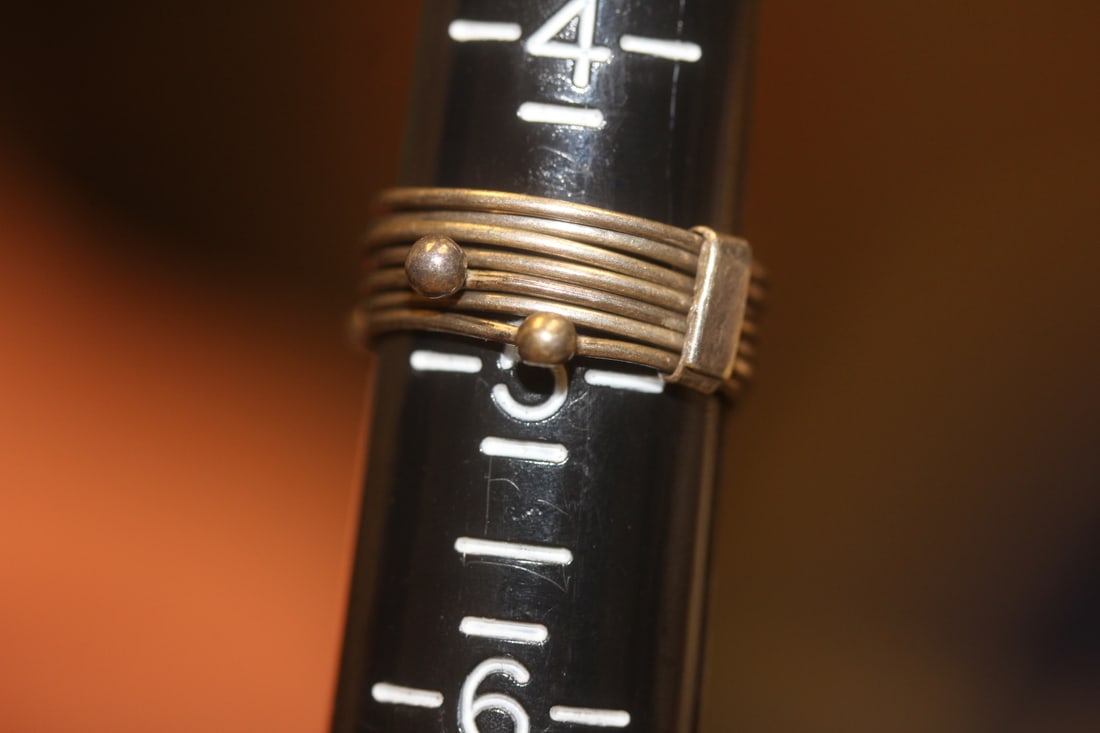Vintage Sterling Puzzle? Ring - 3