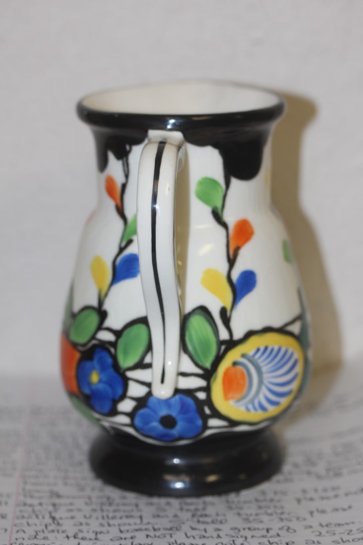 Art Deco Urbach Pottery Pitcher - 4
