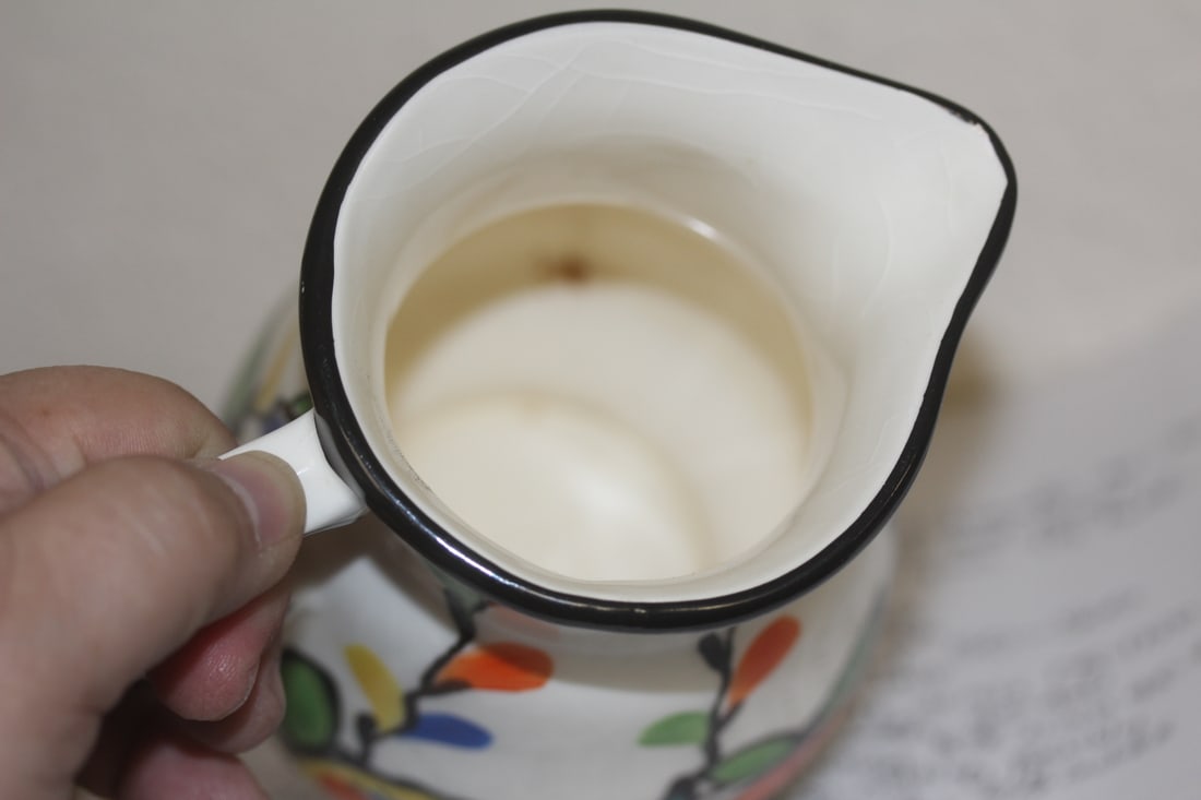 Art Deco Urbach Pottery Pitcher - 5