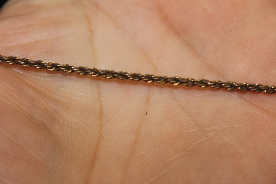 Gold Filled or Gold Tone Watch Fob - 3