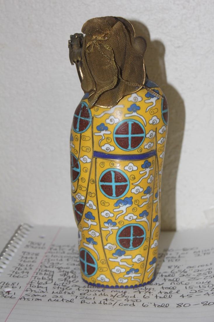 Chinese Cloisonne Sage - 4