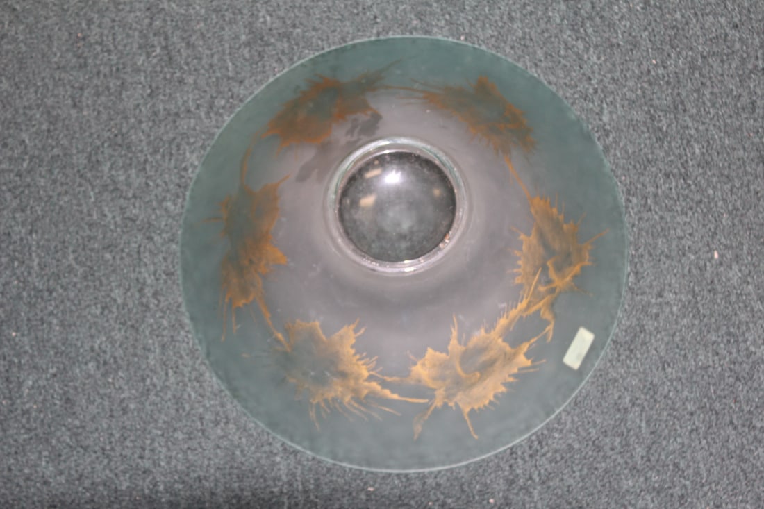 Vintage German Art Glass Bowl - 7
