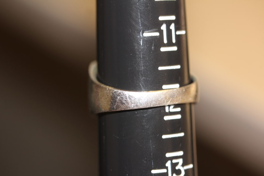 Marked 925 Sterling and Cz Men's Ring - 4