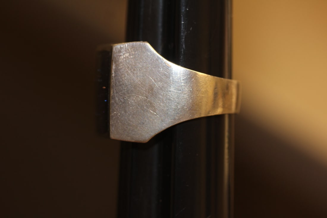 Men's Sterling and Gemstone Ring - 2