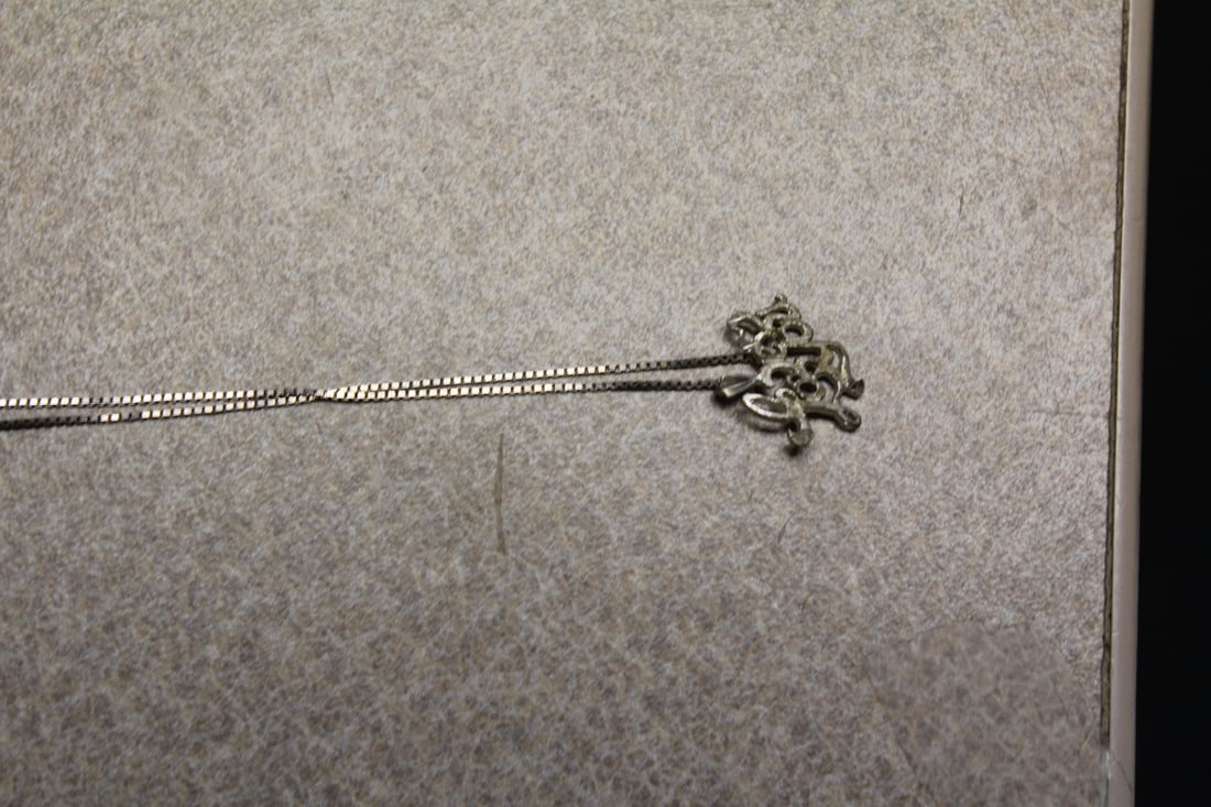 Sterling Necklace with Pendant - 2