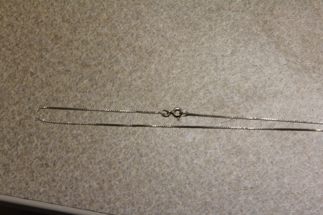 Sterling Necklace with Pendant - 4