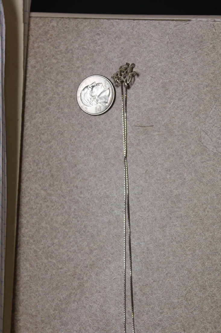 Sterling Necklace with Pendant - 5