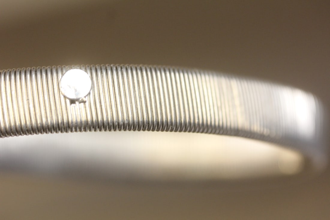 Expandable Silver Tone Bracelet - 2