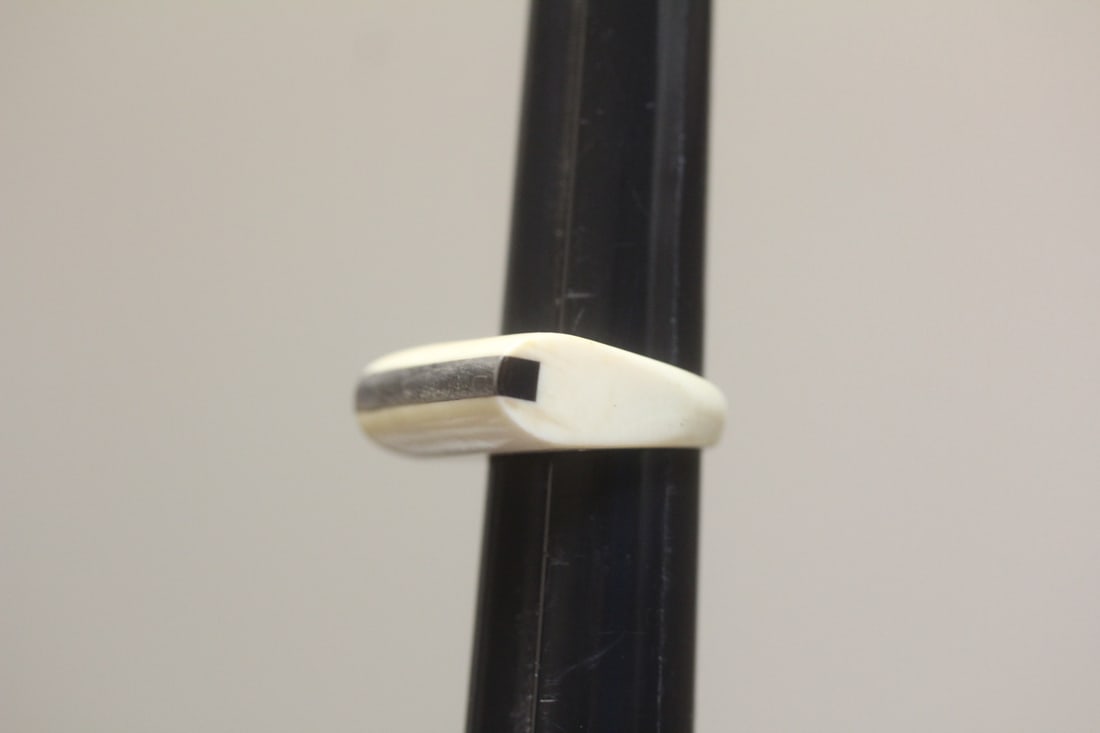Stylish Inlaid Ring - 3