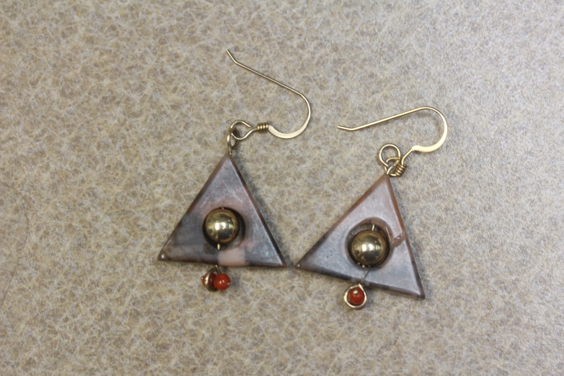 Pair of Modern Style Earrings - 2