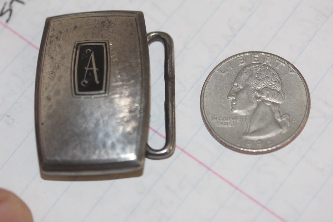 Sterling Belt Buckle - 4