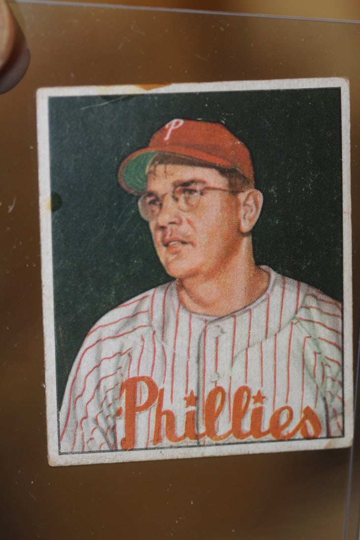 1950 Bowman Jim Ronstanty Baseball Card: as shown