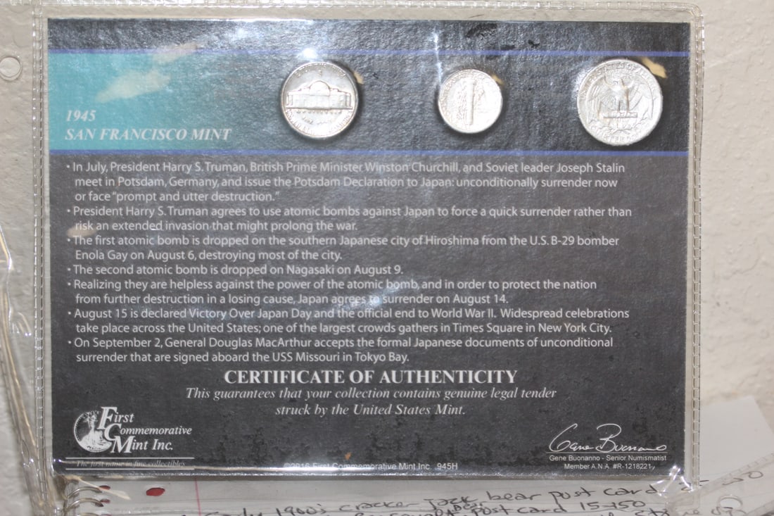 Silver Coins of WWII - 2
