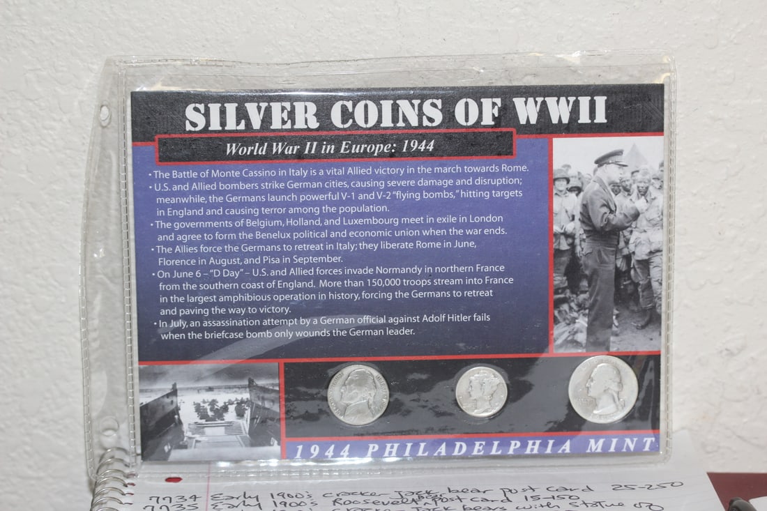 Silver Coins of WWII (1 of 2)