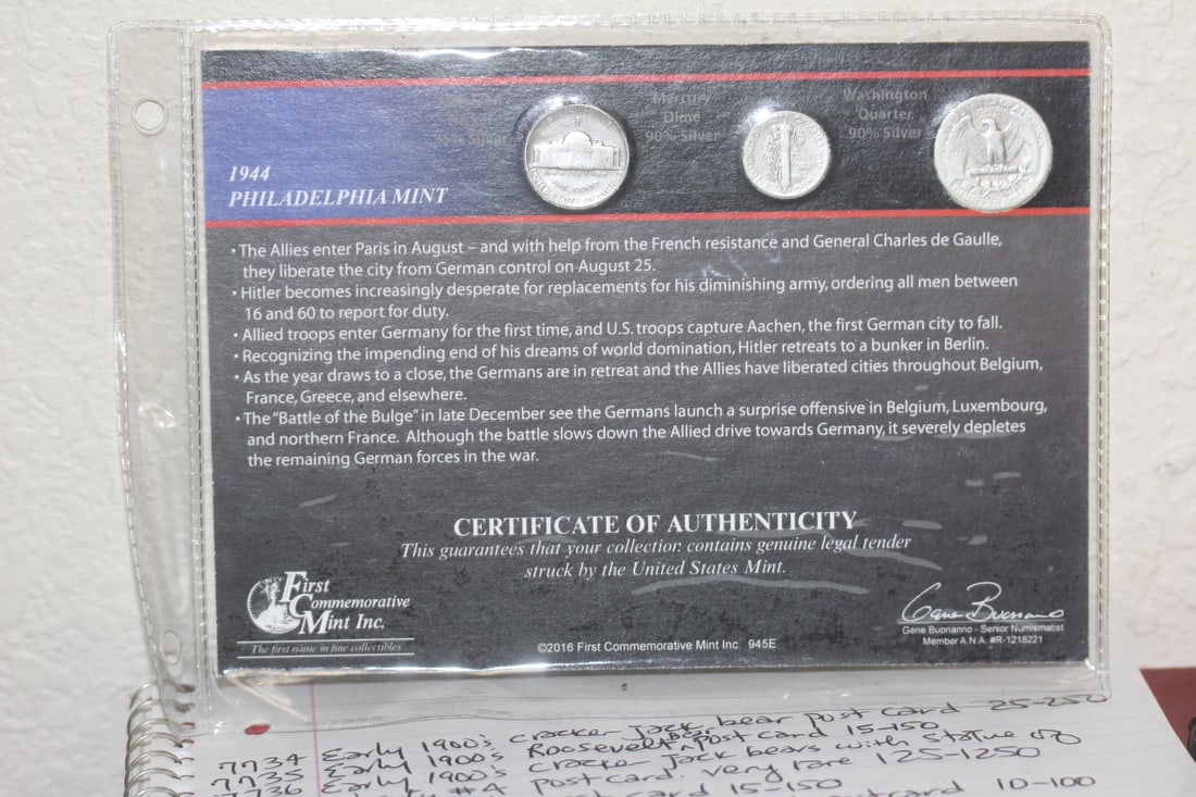 Silver Coins of WWII - 2