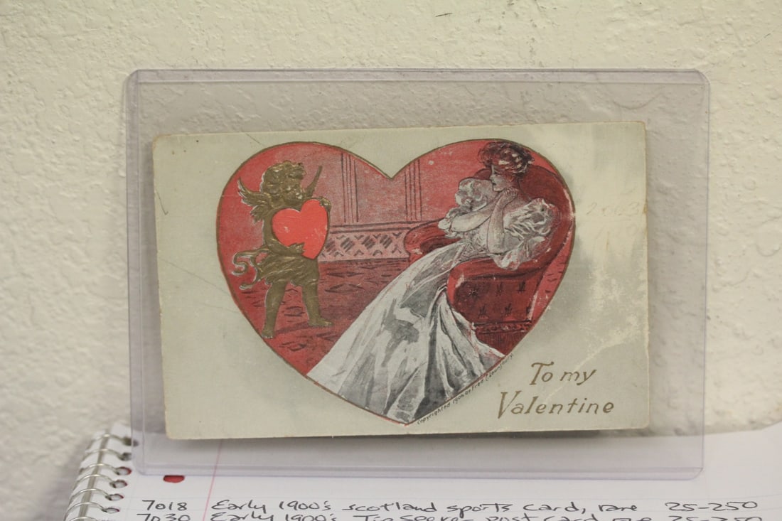 Early 1900's Valentine's Day Postcard: as shown